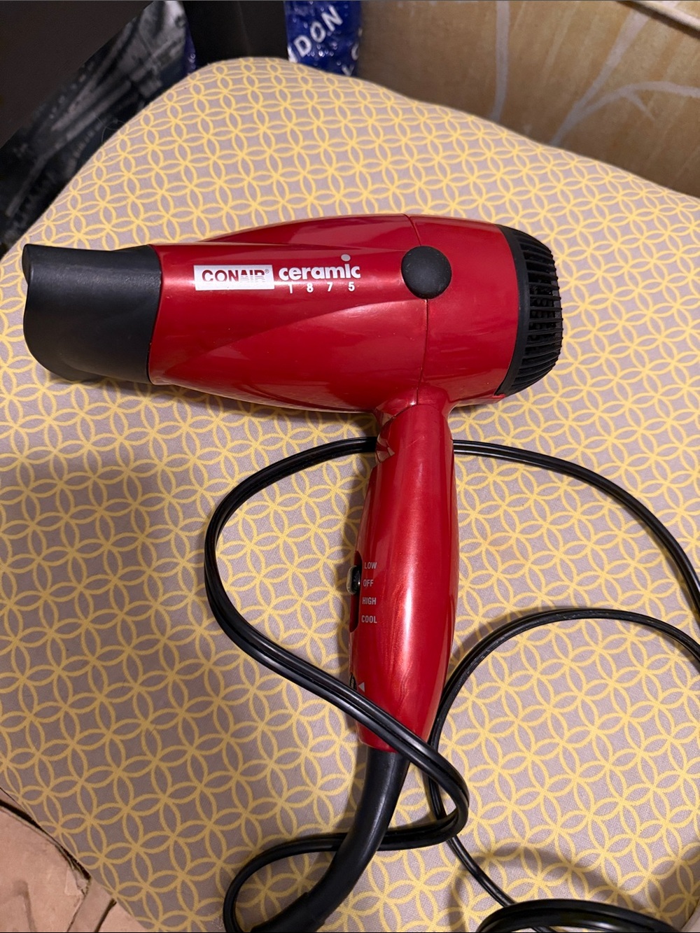 Conair Ceramic Hair Dryer - Red